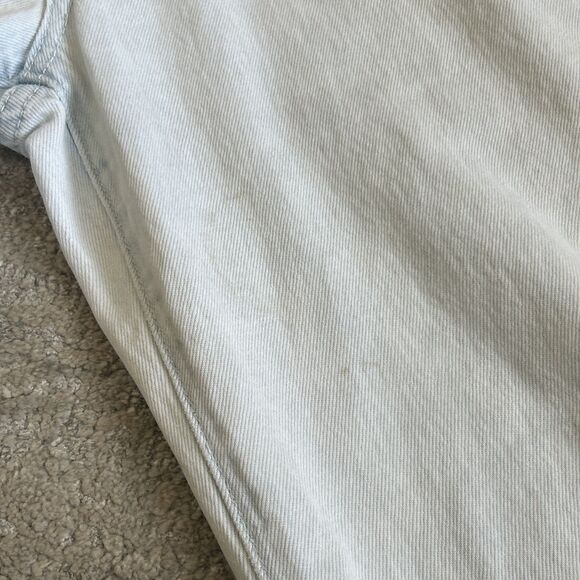 We Wore What Jeans Womens 25 Straight Leg Distressed Light Wash Weworewhat - Picture 8 of 9